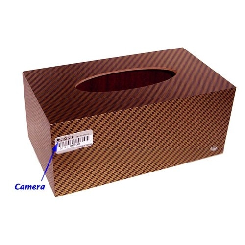 4GB Tissue Box Style Digital Video Recorder with Hidden Pinhole Color Camera - Click Image to Close